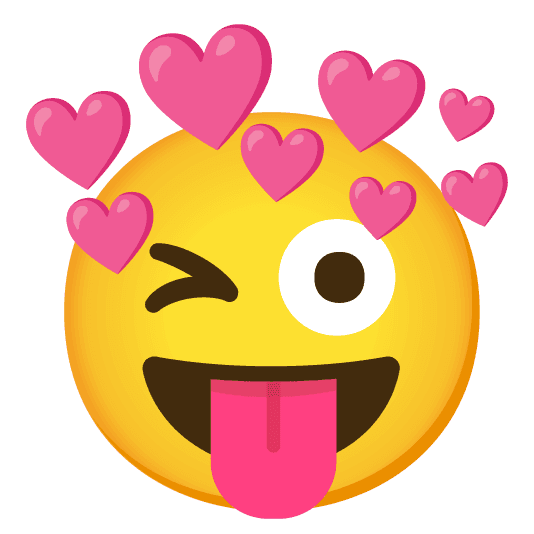 Combined Emoji - 1f498-1f61c