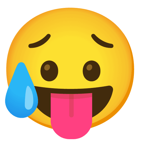 Combined Emoji - 1f61d-1f625