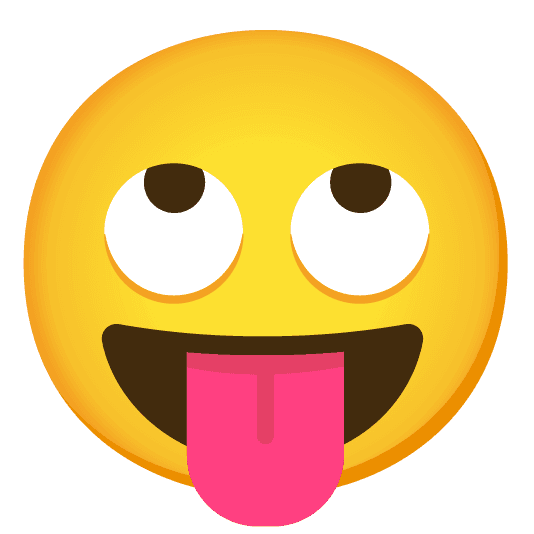 Combined Emoji - 1f61d-1f644