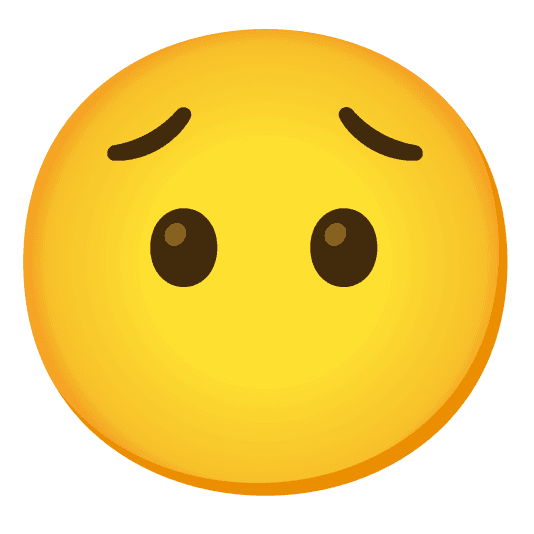 Combined Emoji - 1f61f-1f636