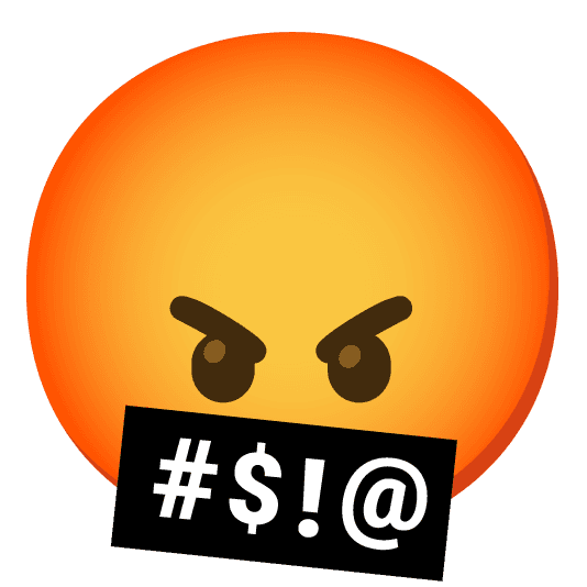 Combined Emoji - 1f621-1f92c