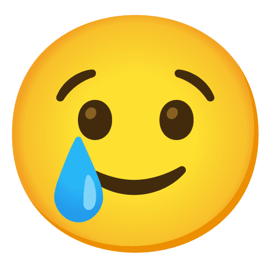 Combined Emoji - 1f622-1f972