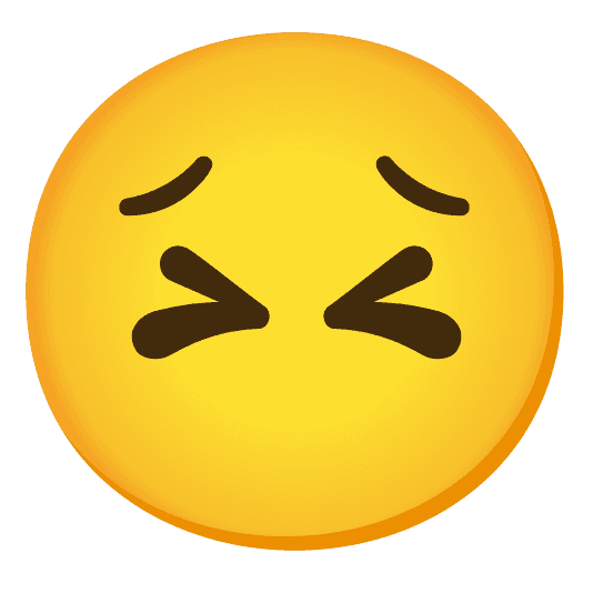 Combined Emoji - 1f623-1f636