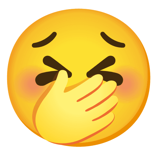 Combined Emoji - 1f623-1f92d