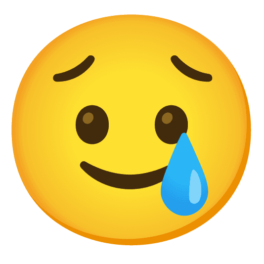 Combined Emoji - 1f625-1f972