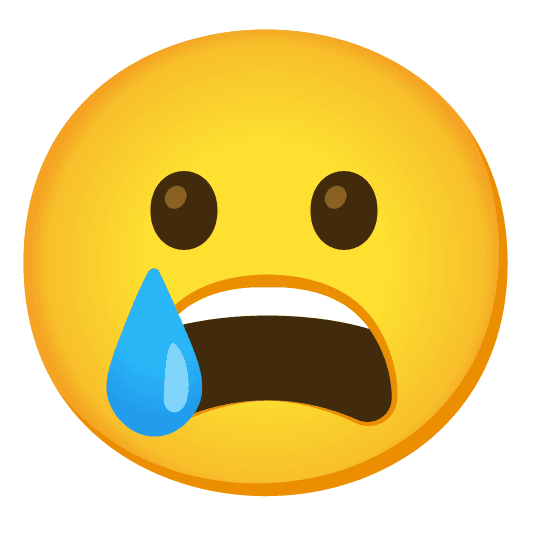 Combined Emoji - 1f629-1f972