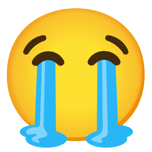 Combined Emoji - 1f62d-1f636