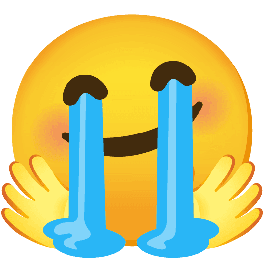 Combined Emoji - 1f62d-1f917