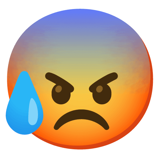 Combined Emoji - 1f621-1f630