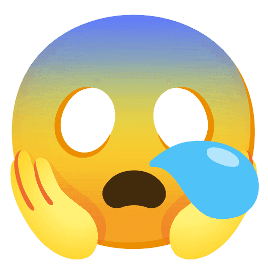 Combined Emoji - 1f62a-1f631