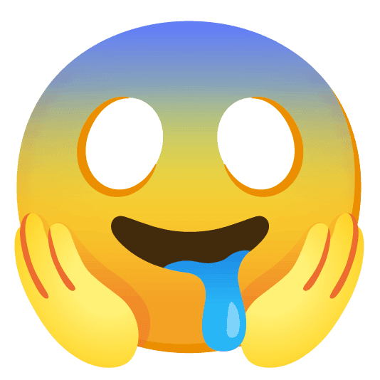 Combined Emoji - 1f631-1f924