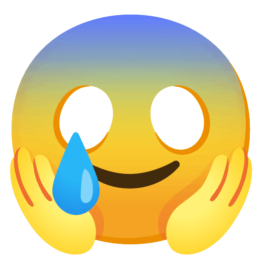 Combined Emoji - 1f631-1f972