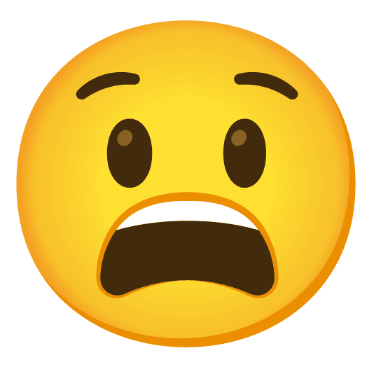 Combined Emoji - 1f629-1f632