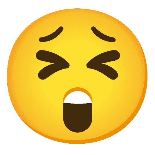 Combined Emoji - 1f62b-1f632