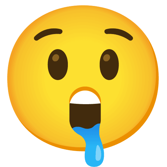 Combined Emoji - 1f632-1f924