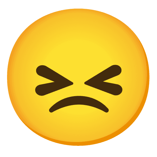 Combined Emoji - 1f616-1f641