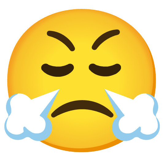 Combined Emoji - 1f624-1f641