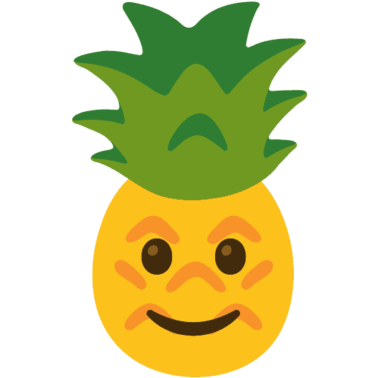 Combined Emoji - 1f34d-1f642