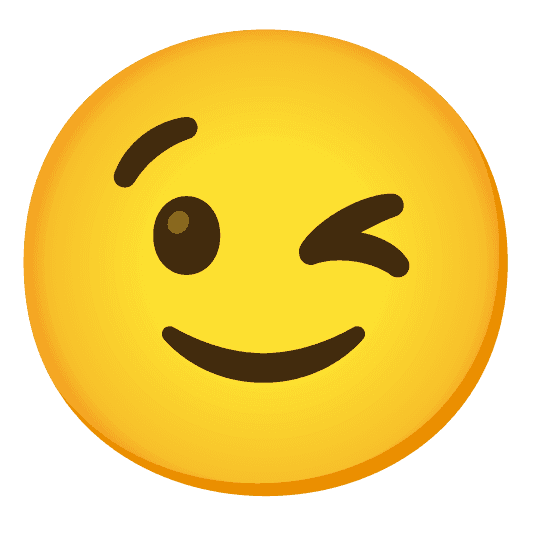 Combined Emoji - 1f609-1f642