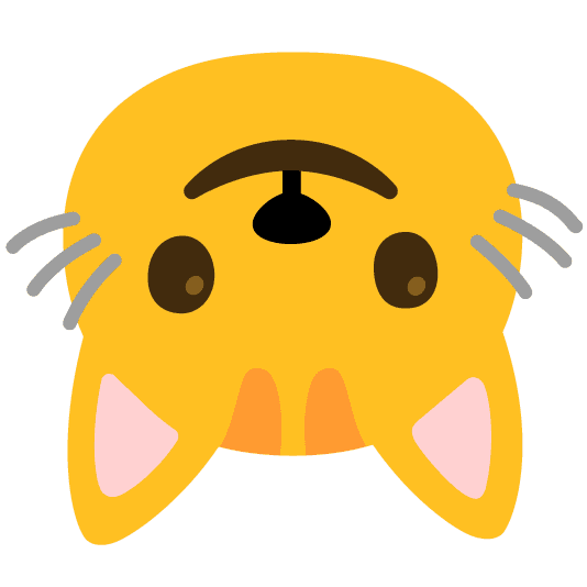 Combined Emoji - 1f431-1f643