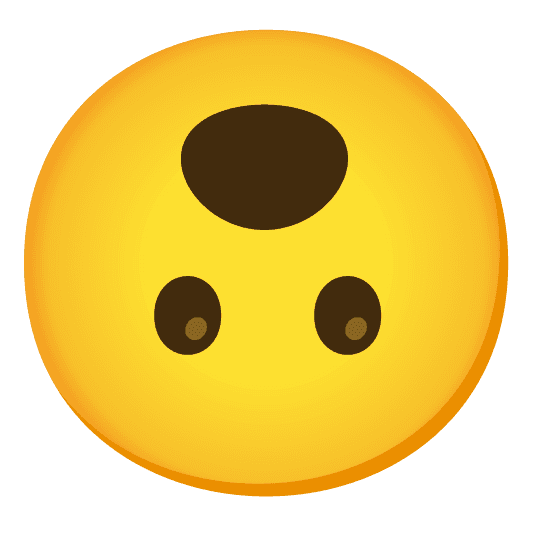 Combined Emoji - 1f62e-1f643