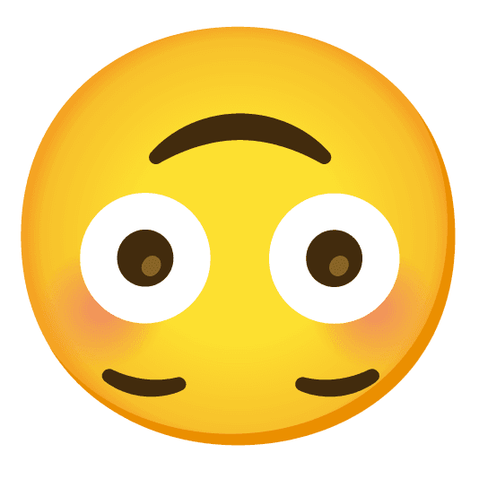 Combined Emoji - 1f633-1f643