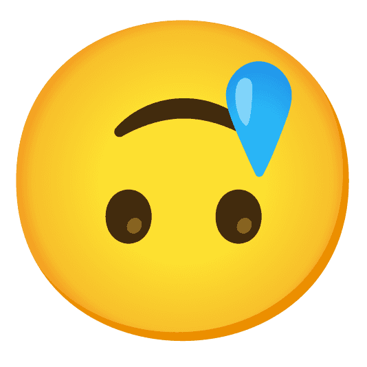 Combined Emoji - 1f643-1f972