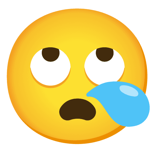 Combined Emoji - 1f62a-1f644