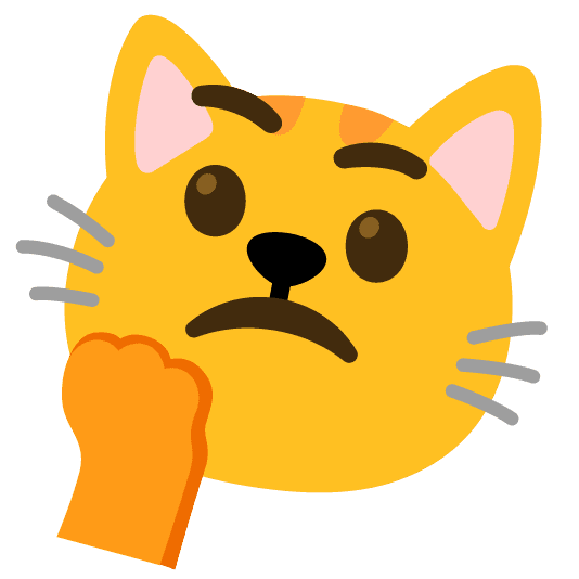 Combined Emoji - 1f431-1f914