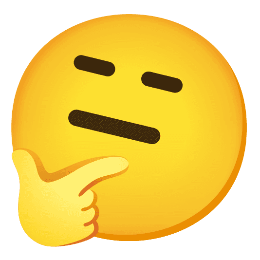 Combined Emoji - 1f611-1f914