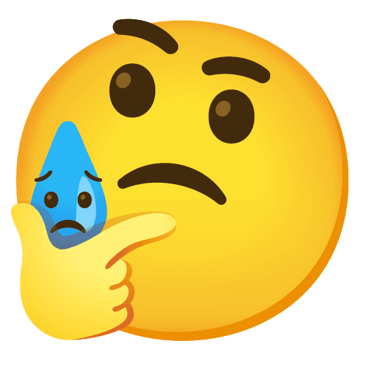 Combined Emoji - 1f625-1f914