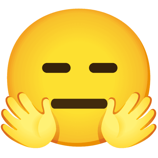 Combined Emoji - 1f611-1f917