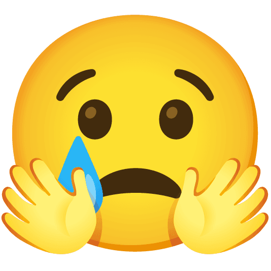 Combined Emoji - 1f622-1f917