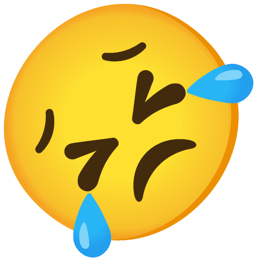 Combined Emoji - 1f623-1f923