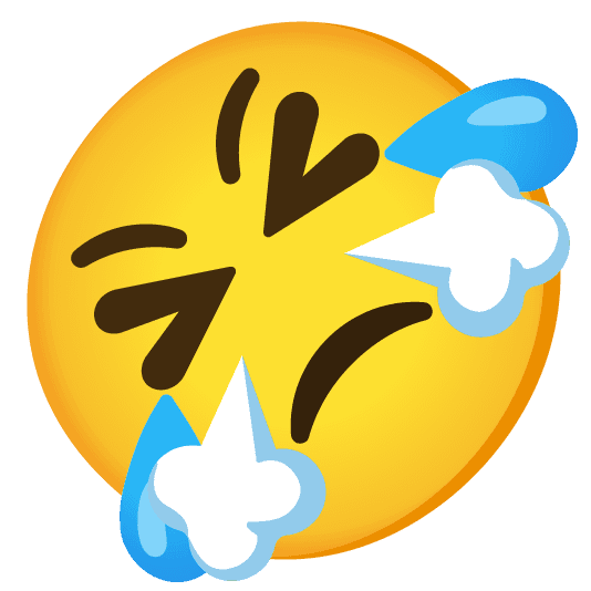 Combined Emoji - 1f624-1f923