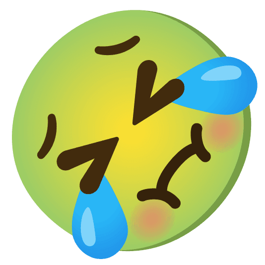 Combined Emoji - 1f922-1f923