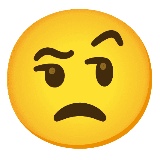 Combined Emoji - 1f612-1f928