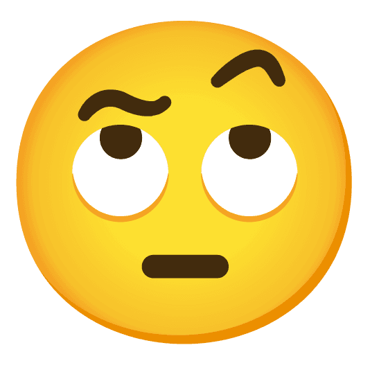 Combined Emoji - 1f644-1f928