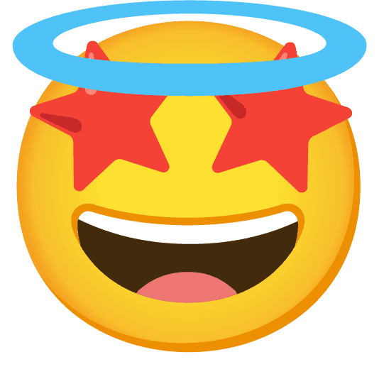 Combined Emoji - 1f607-1f929