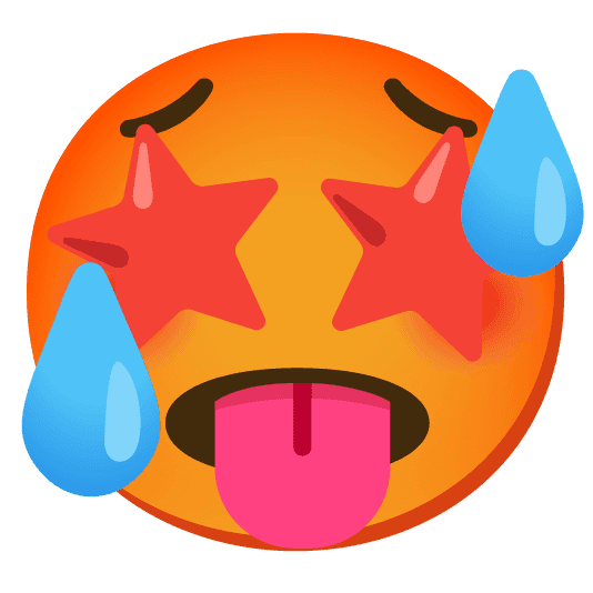 Combined Emoji - 1f929-1f975