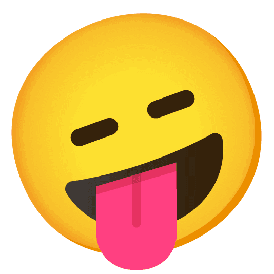 Combined Emoji - 1f611-1f92a