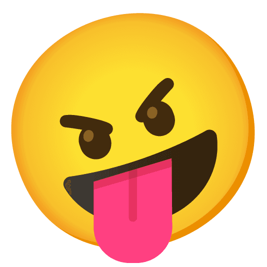 Combined Emoji - 1f620-1f92a