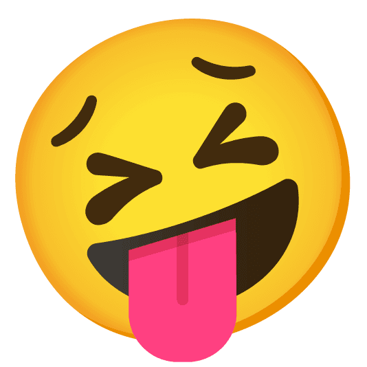 Combined Emoji - 1f623-1f92a