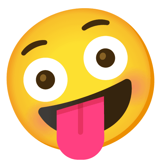 Combined Emoji - 1f633-1f92a