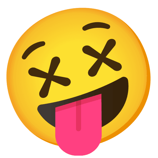 Combined Emoji - 1f635-1f92a