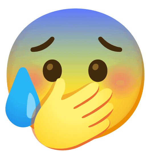 Combined Emoji - 1f630-1f92d