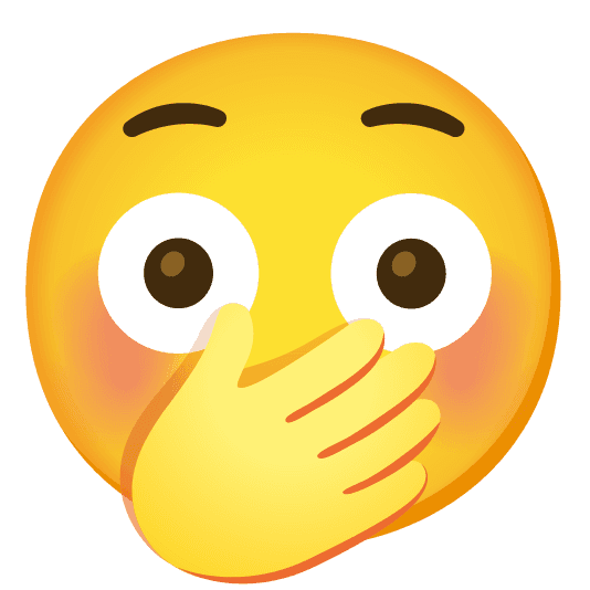 Combined Emoji - 1f633-1f92d