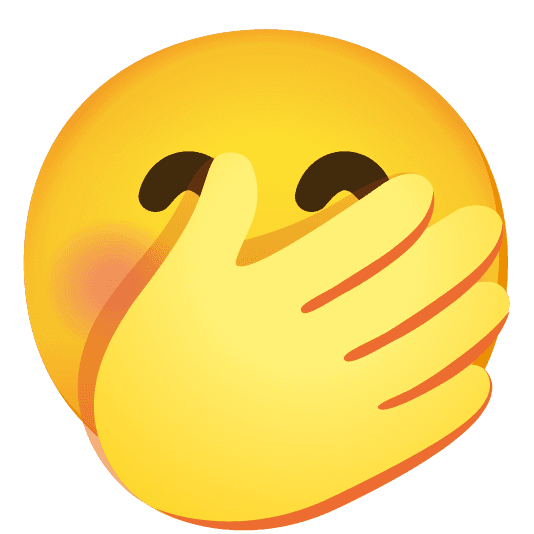 Combined Emoji - 1f92d-1f92d