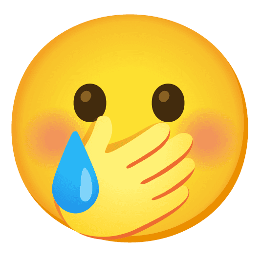 Combined Emoji - 1f92d-1f972