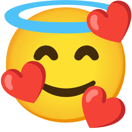 Combined Emoji - 1f607-1f970